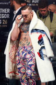 conor mcgregor mink coat