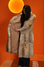 Load image into Gallery viewer, Full length natural coyote fur hooded coat
