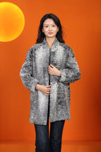 Load image into Gallery viewer, Natural karakul fur coat &amp; jacket with stand collar
