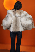 Load image into Gallery viewer, Natural lynx fur coat &amp; jacket with shawl collar
