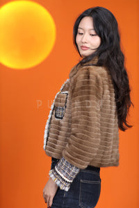 Natural mink fur coat & jacket