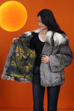 Load image into Gallery viewer, Natrual Saga platinum gold fox fur coat &amp; jacket
