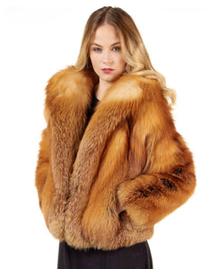 Canada Red Fox Fur Coat Jacket