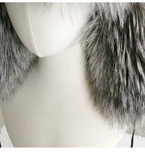 Load image into Gallery viewer, Silver Fox Hat Mink fur hat
