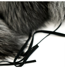 Load image into Gallery viewer, Silver Fox Hat Mink fur hat
