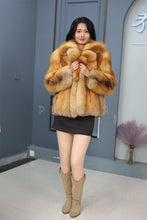 Load image into Gallery viewer, Natural Saga red fox fur coat &amp; jacket
