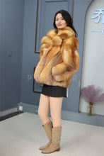 Load image into Gallery viewer, Natural Saga red fox fur coat &amp; jacket
