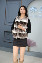 Load image into Gallery viewer, Women Genuine Rex Rabbit Fur Vest
