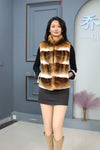 Women Genuine Rex Rabbit Fur Vest