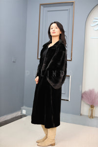 Natrual Saga mink fur coat