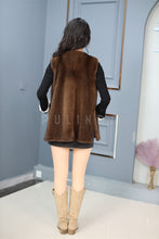 Load image into Gallery viewer, Women Genuine Mink Fur Vest
