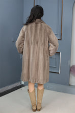 Load image into Gallery viewer, Full length Saga sliverblue mink fur coat
