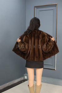 Natrual Saga mink fur coat & jacket