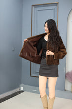 Load image into Gallery viewer, Natrual Saga mink fur coat &amp; jacket
