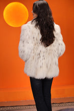 Load image into Gallery viewer, Natural lynx fur coat &amp; jacket with shawl collar
