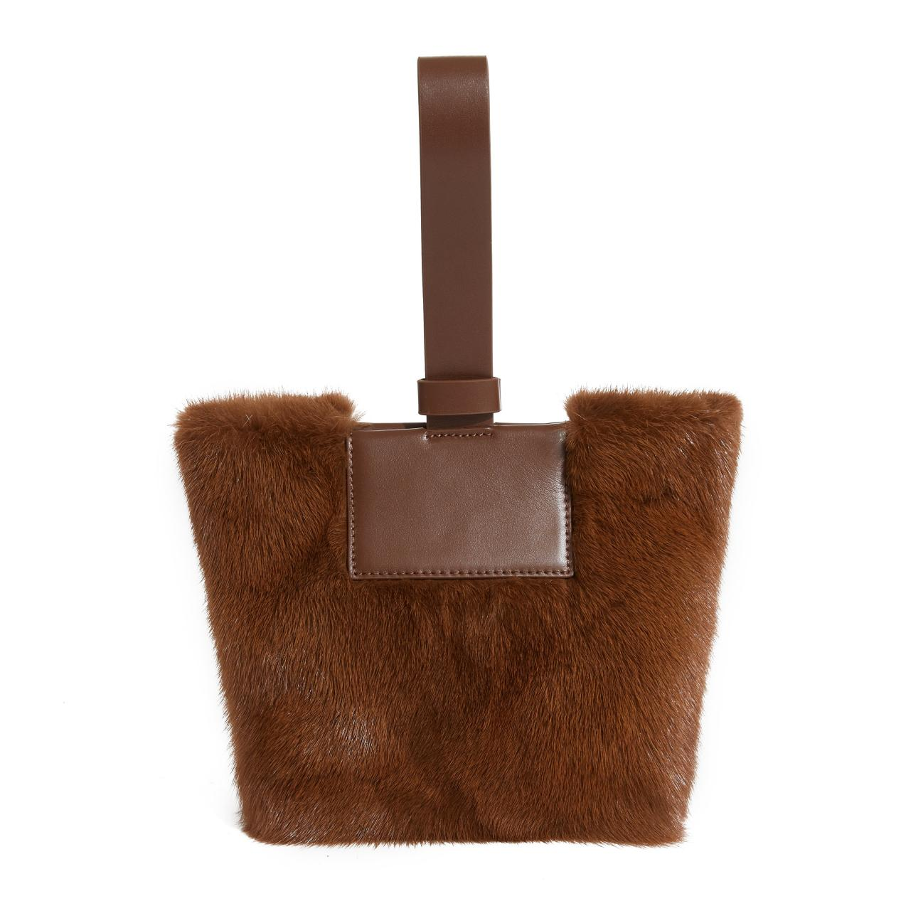 Real Mink Handbag