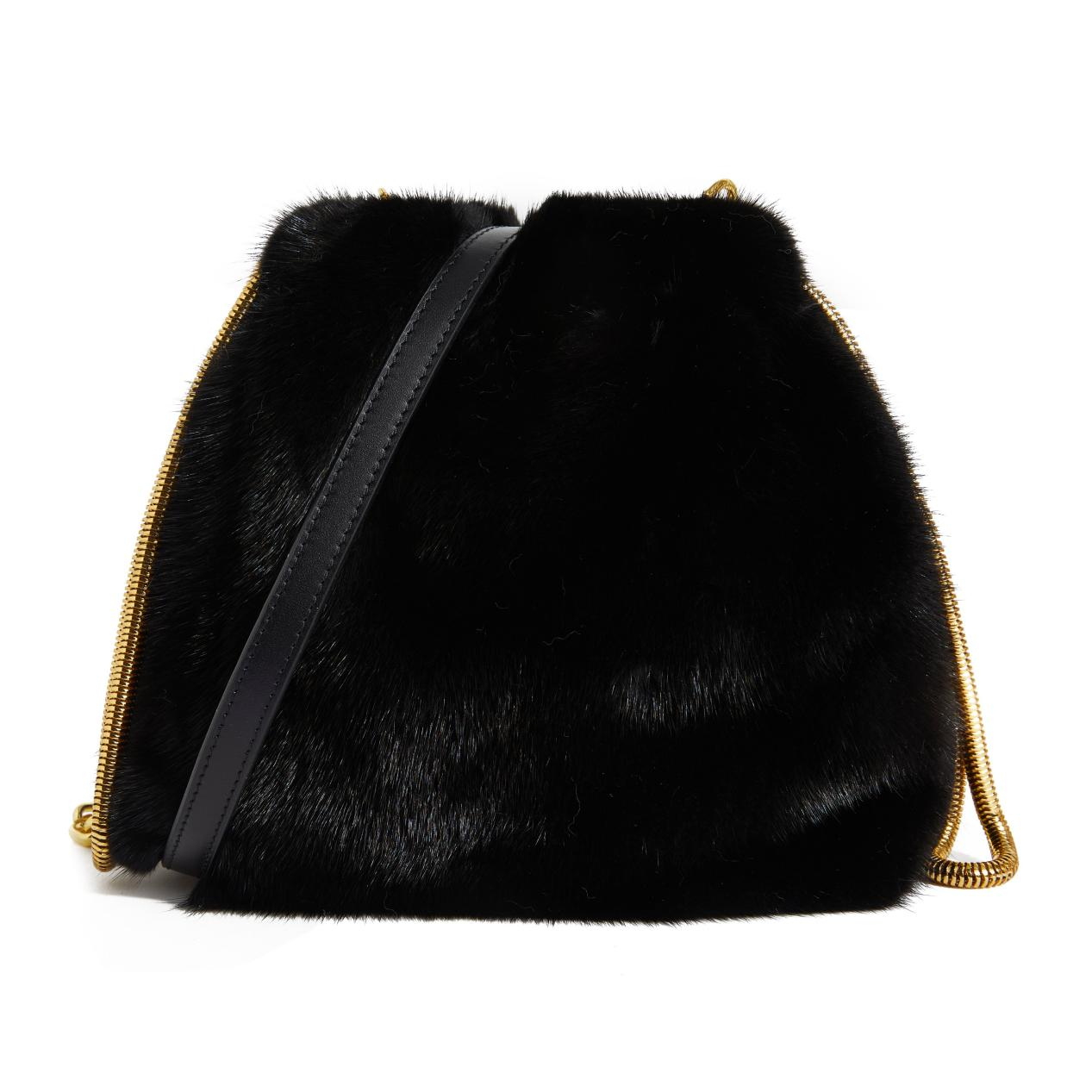 Real Mink Purse