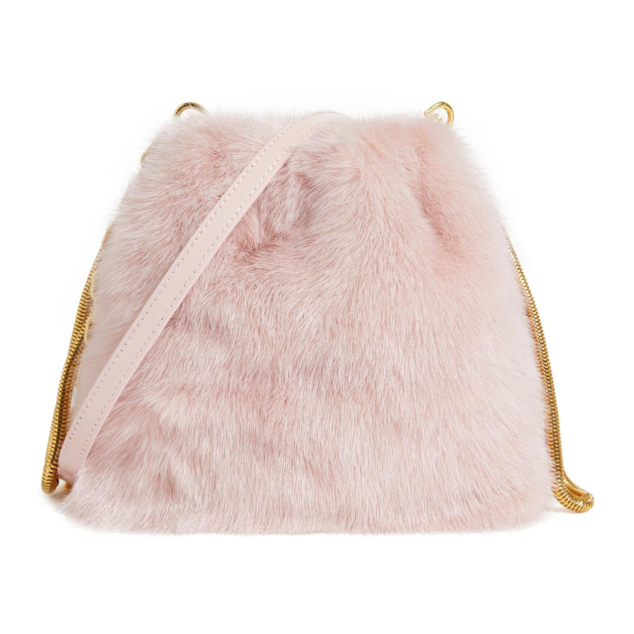 Real Mink Purse