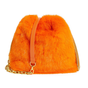 Real Mink Purse