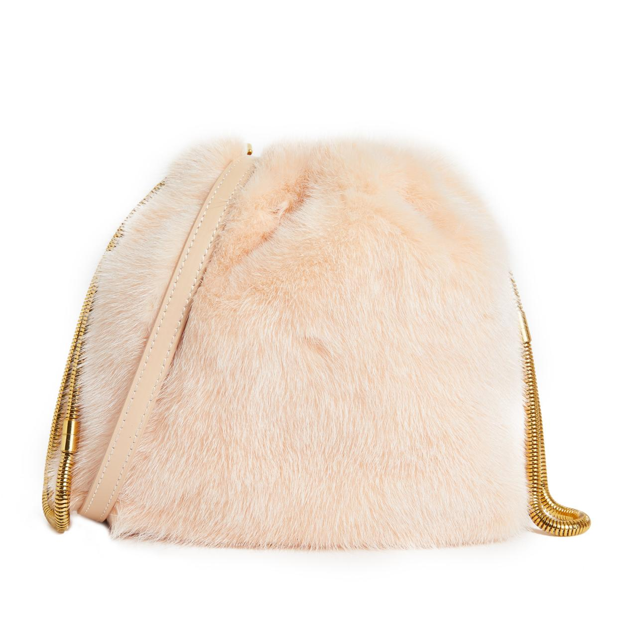 Real Mink Purse