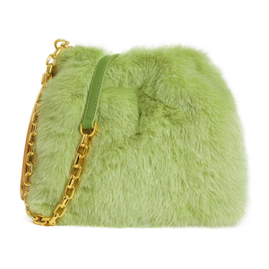 Real Mink Purse