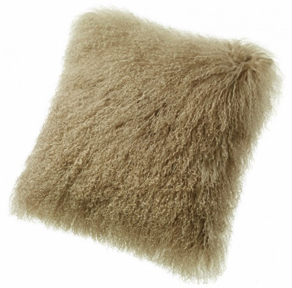 Mongolian Sheep Fur Pillows Cushions